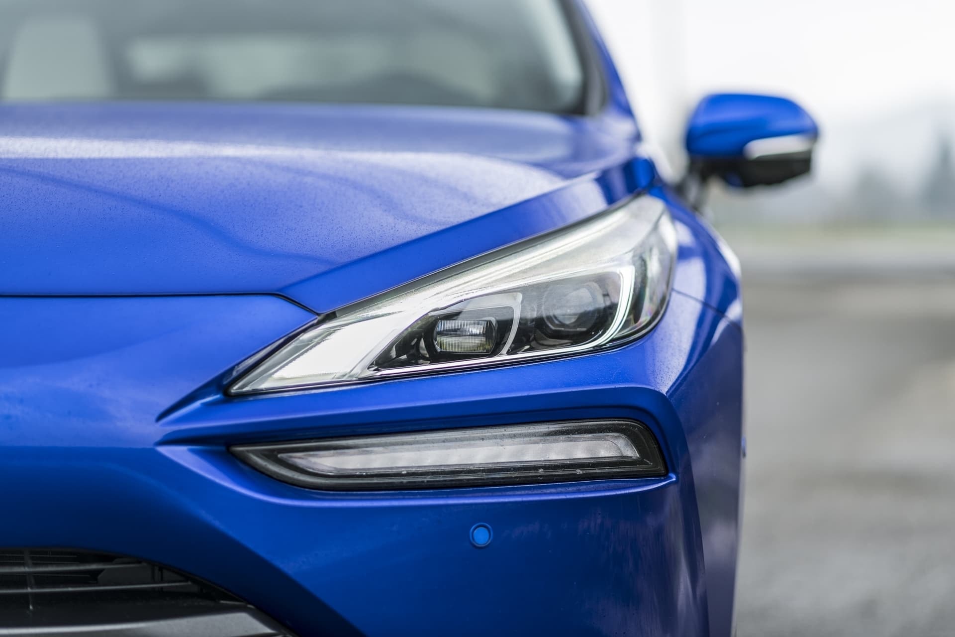 Diseño innovador de faros LED del Mirai