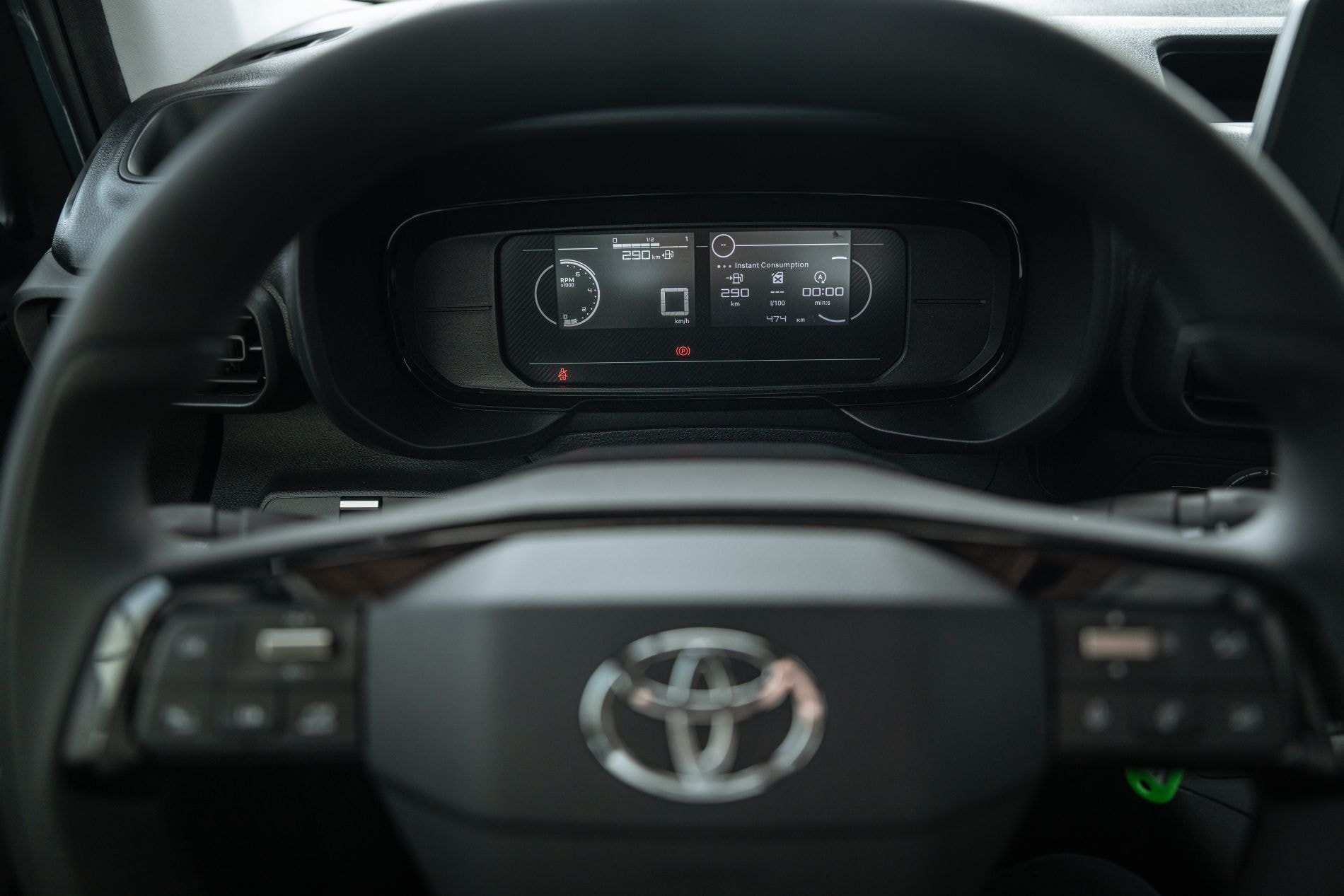 Detalle del panel de control de la ventana automática.