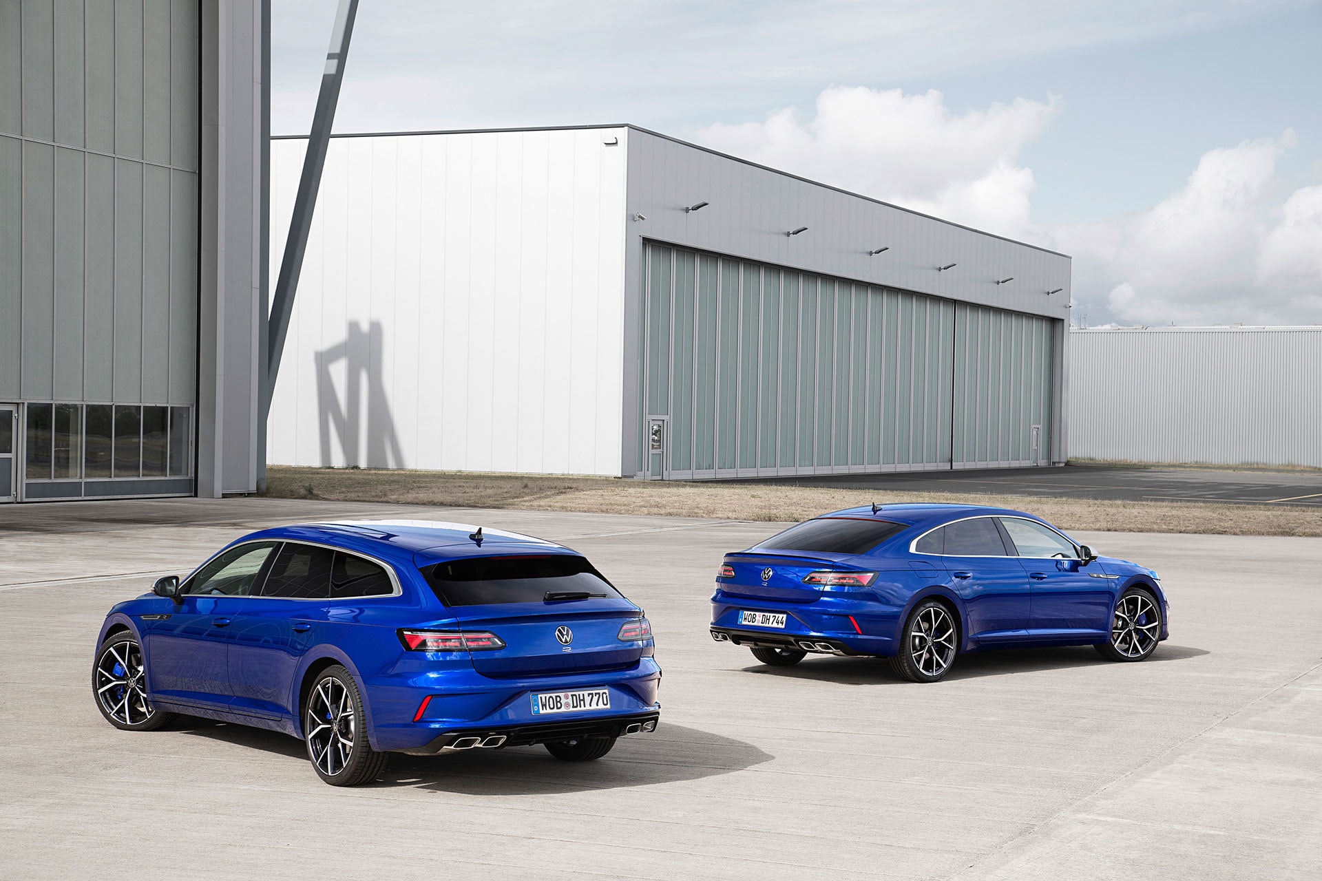 Comparativa entre el Shooting Brake y la variante sedán del Arteon.