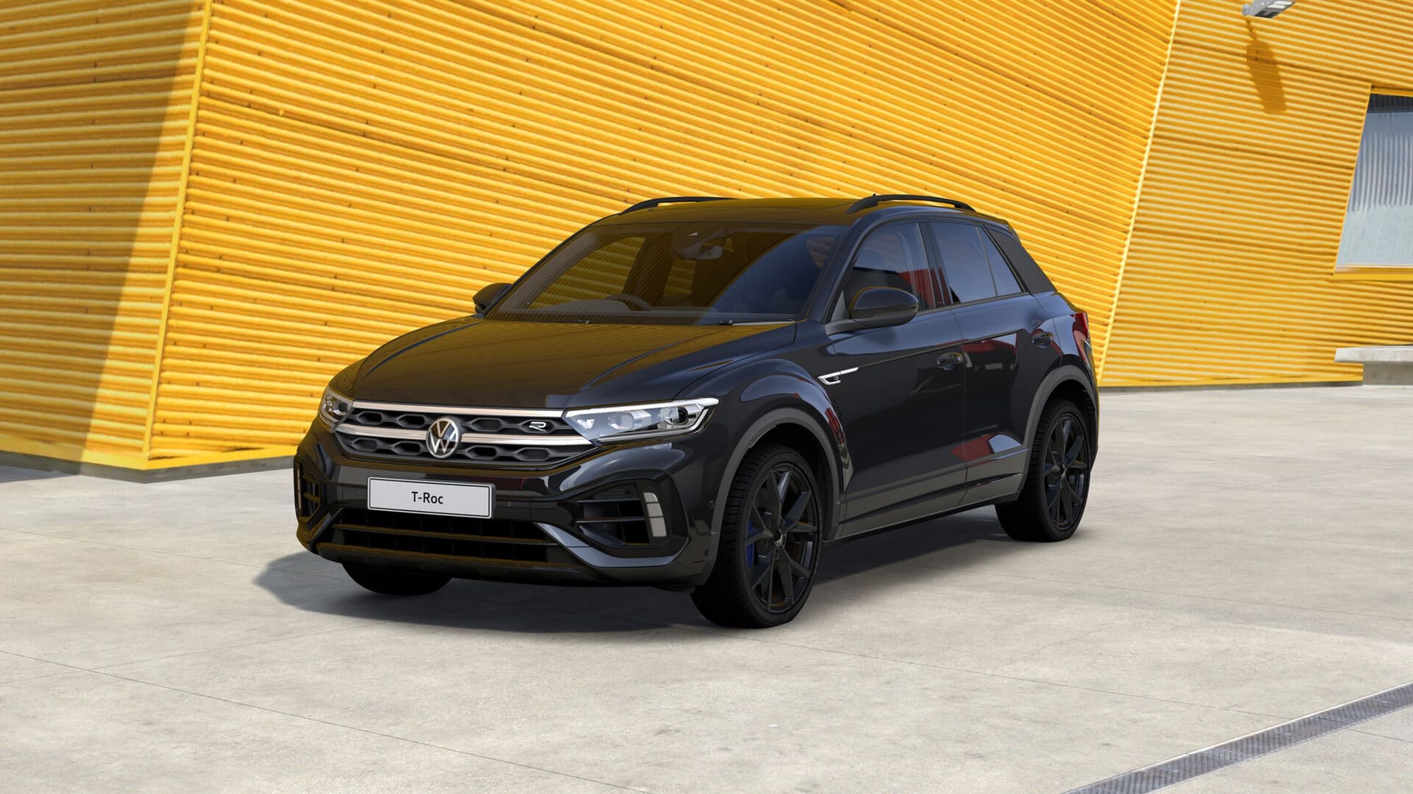 El T-Roc en la playa, un SUV que combina estilo y funcionalidad.