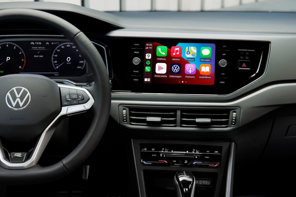 Cuadro de instrumentos digital completo en Volkswagen Taigo. Cuadro de instrumentos digital completo en Volkswagen Taigo.