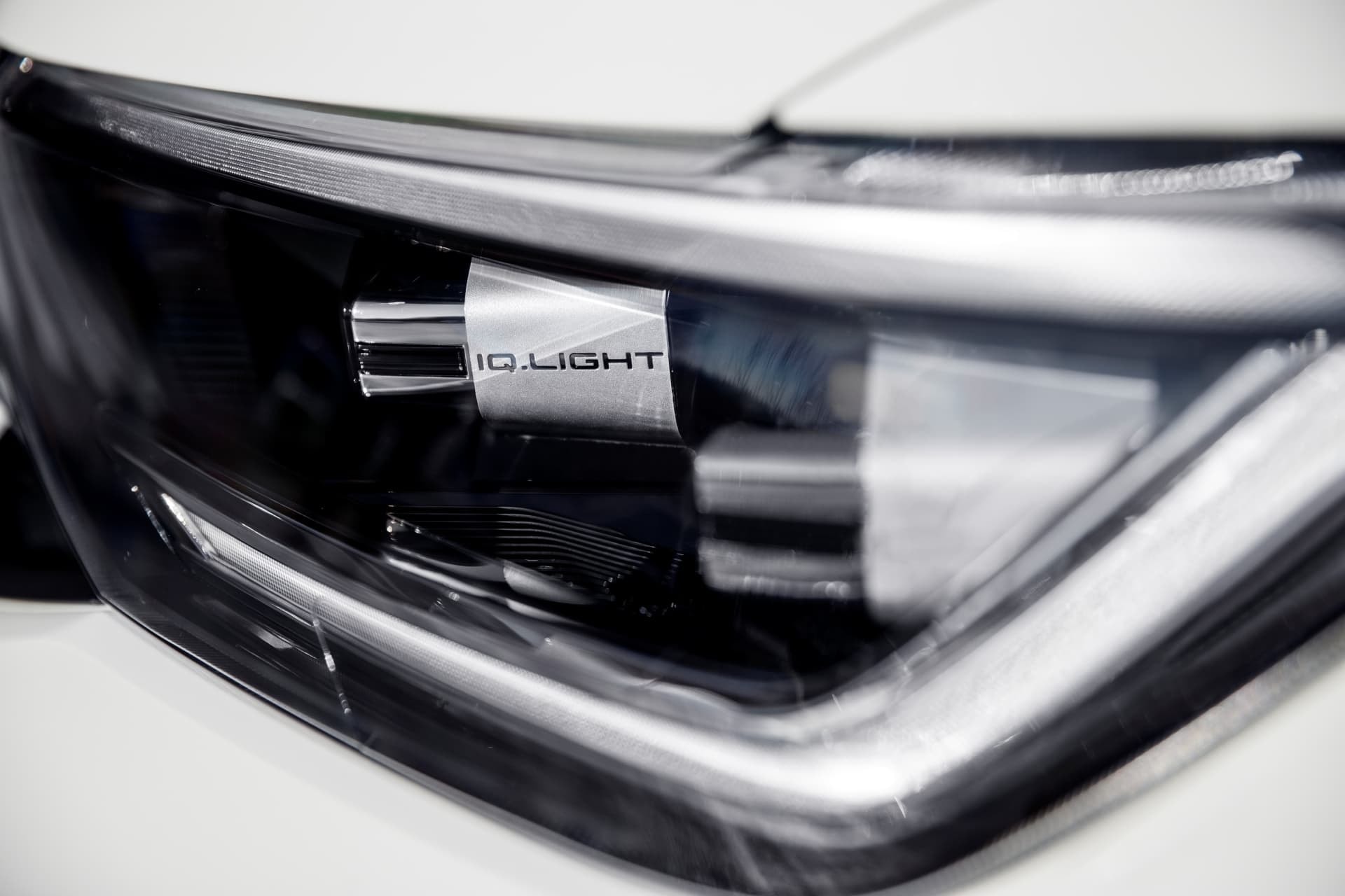 Imagen macro del sistema de iluminación IQ.LIGHT del Volkswagen Taigo.
