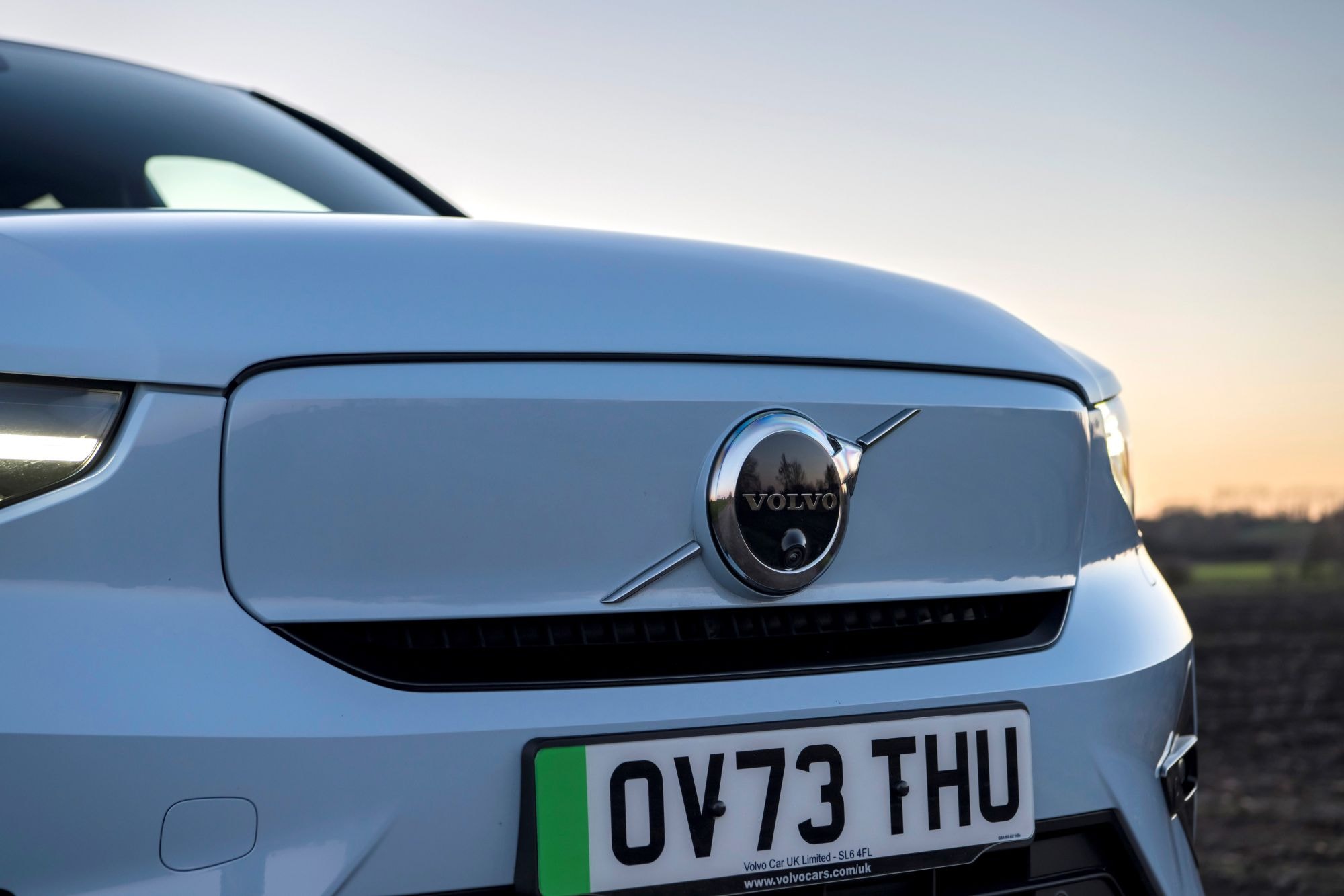 Maletero del Volvo C40 eléctrico, amplio y práctico para el día a día.