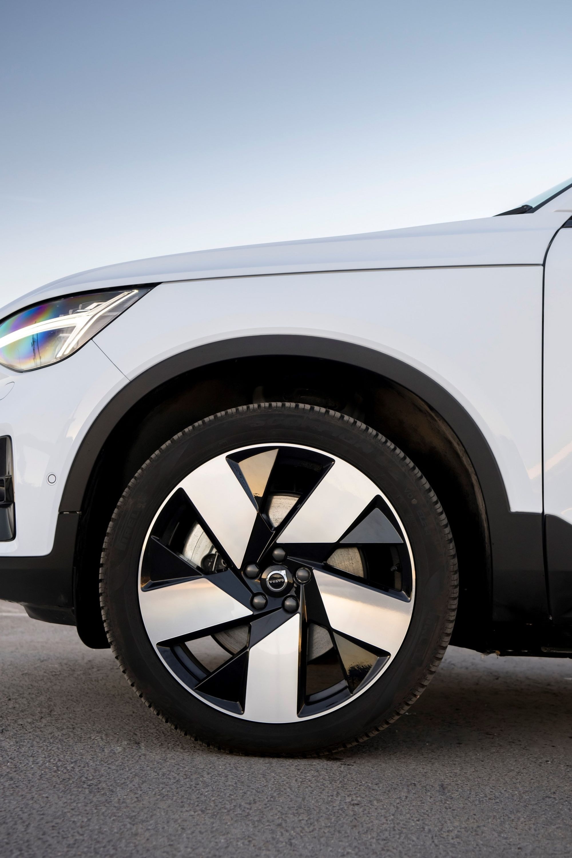 Sistema de navegación del Volvo C40, diseñado para una experiencia intuitiva.