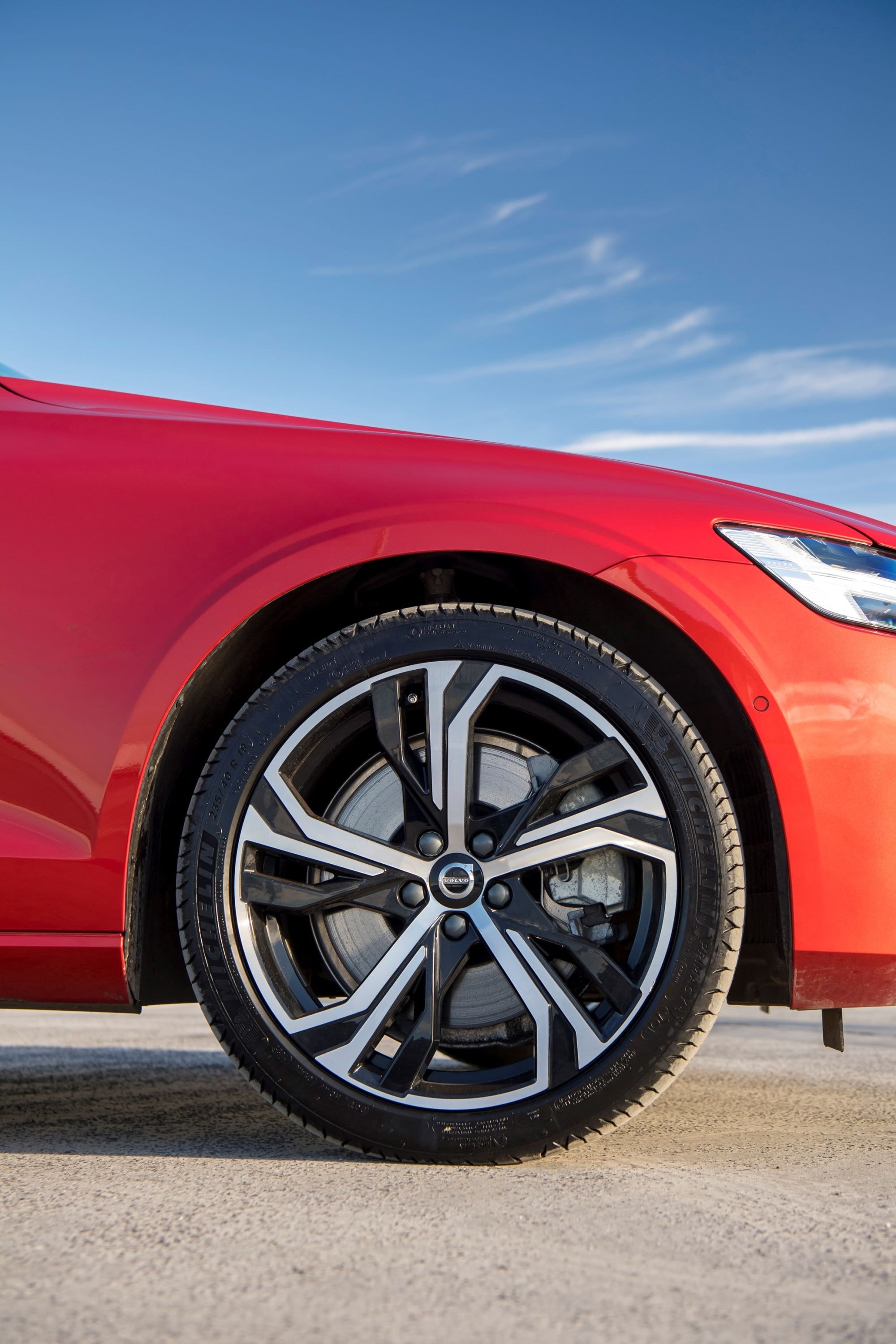 Espacio del maletero del Volvo V60 Híbrido sin asientos abatidos.