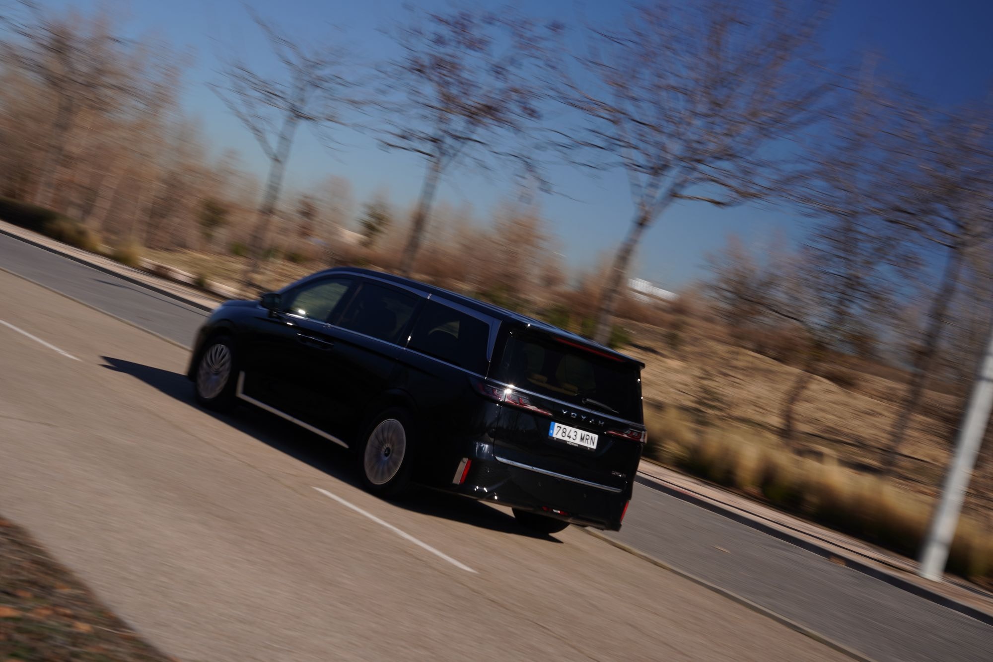 El VOYAH Dream en movimiento, mostrando su aerodinámica.